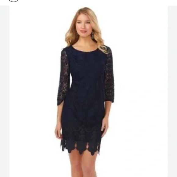 Cato | Dresses | Cato Navy Long Sleeve Lace Dress | Poshmark Cato | Dresses | Cato Navy Long Sleeve Lace Dress | Poshmark
